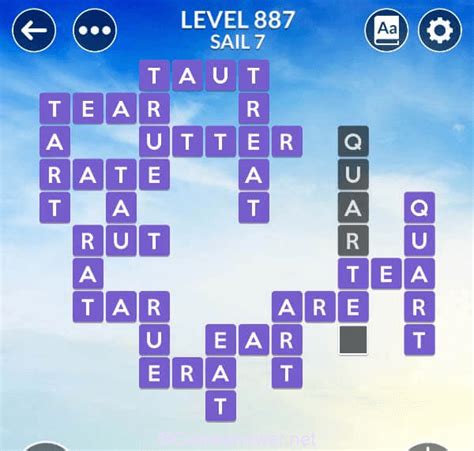 wordscape 888|wordscapes level 887.